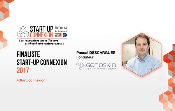 Genoskin Start-Up connexion finalist