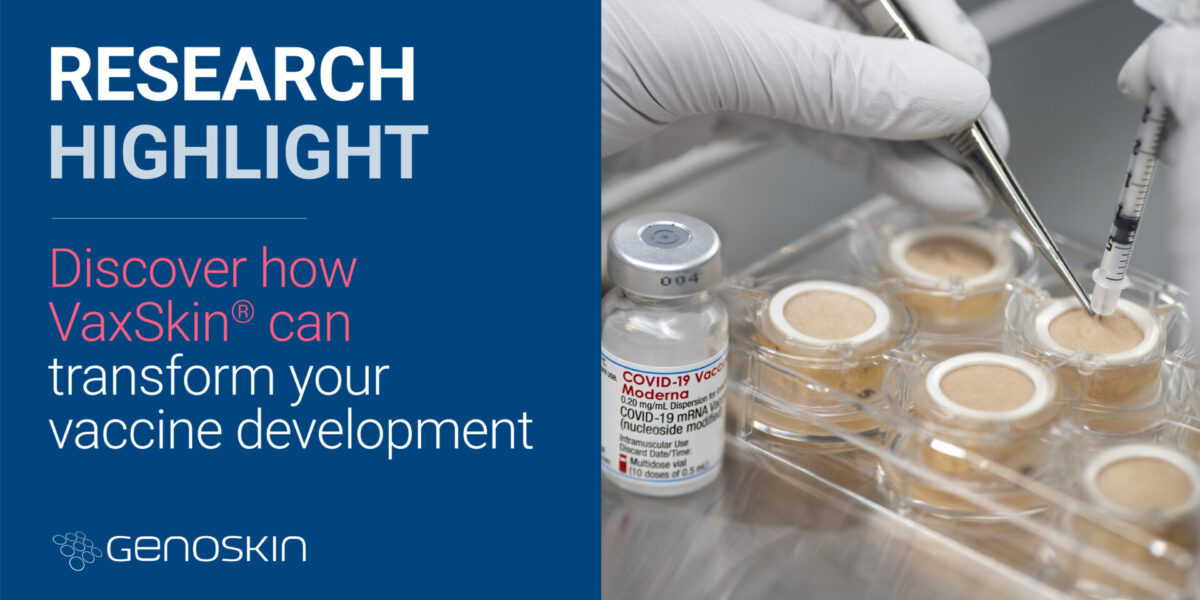 Research Highlight: discover how VaxSkin can transform your vaccine development