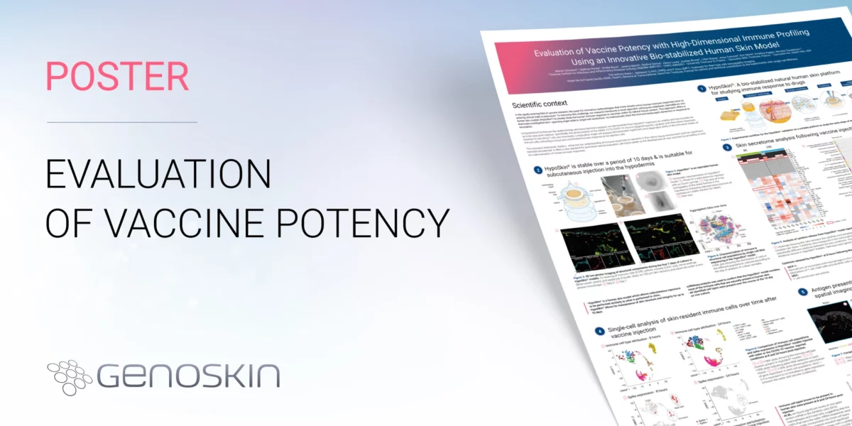 Evaluation of Vaccine Potency with High-Dimensional Immune Profiling Using an Innovative Bio-stabilized Human Skin Model