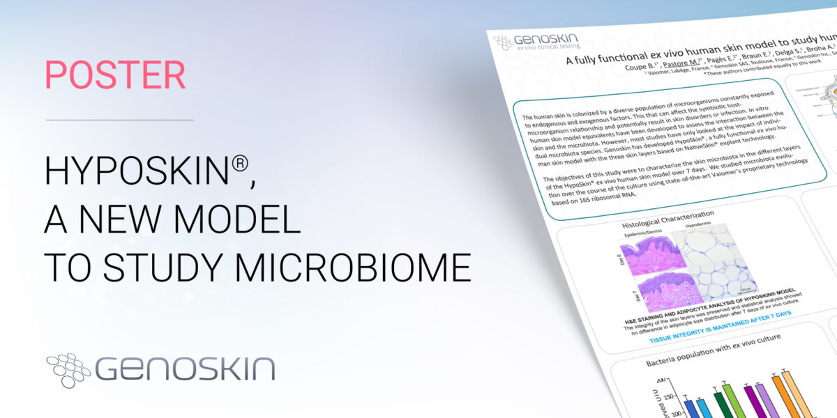 HypoSkin, a new model to study microbiome