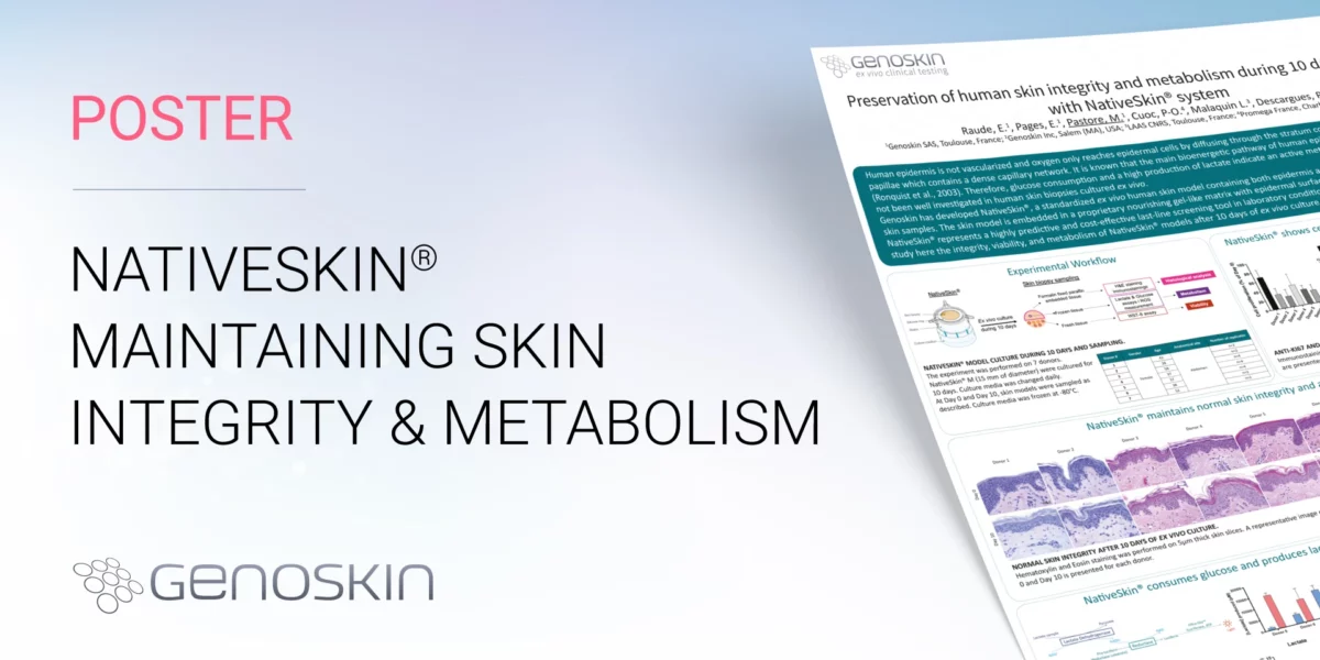 NativeSkin, maintaining skin integrity and metabolism