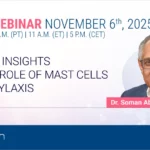 Webinar Mast cells and anaphylaxis: emerging mechanisms & pathways