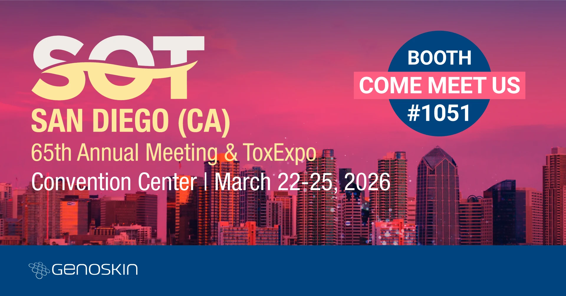 Genoskin at SOT 2026 Genoskin at SOT 2026